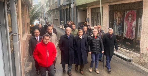 RECEP ALTEPE ANADOLU MAHALLESİ'NDE SAHA ÇALIŞMASINDA