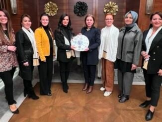 BÜYÜKŞEHİR GENEL SEKRETER YARDIMCISI GÜLTEN KAPICIOĞLU YARINA ŞANS VER DERNEĞİ BAŞKANI EMİRE CANTÜRK EREN ZİYARETİ