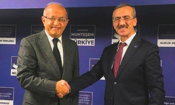 MiLLET PARTiSi GENEL BAŞKANI CUMA NACAR BÜYÜKŞEHiR ADAYI ABDURRAHMAN ÖNDER'i AÇIKLADI