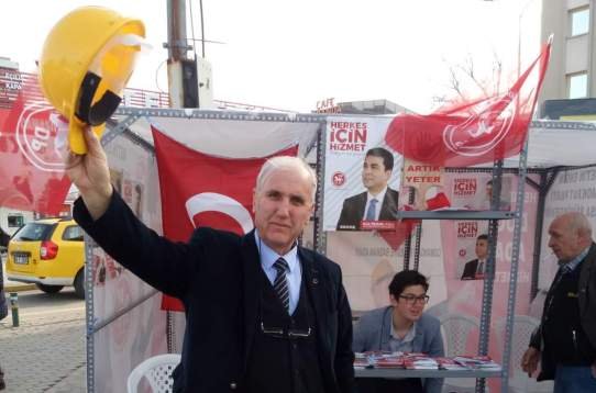 DP BÜYÜKŞEHiR ADAYI NAZiF KARA