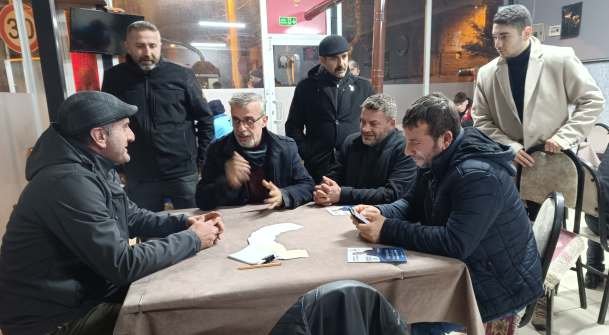 ZAFER PARTiSi YILDIRIM ADAYI FERiT GÜRSOY HER GÜN HER YERE YETiŞiYOR