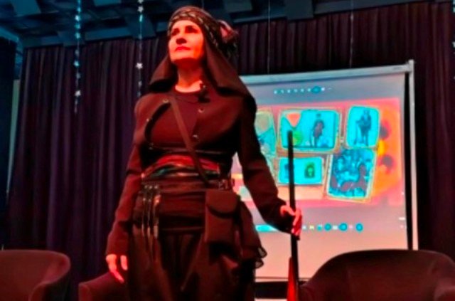 BURSALI KADIN KAHRAMAN KARA FATMA’YI TÜRK METAL BURSA ŞUBE BAŞKANI SELDA TEKMAN CANLANDIRDI