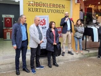 TKP BÜYÜKŞEHiR ADAYI AYHAN KESER TKP OSMANGAZi ADAYI RAYiF YiĞiT