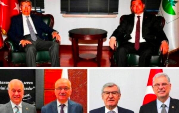 6 TURHAN TAYAN VE iSMAiL TATLIOĞLU'NUN ERKAN AYDIN, DENiZ DALGIÇ, ŞÜKRÜ ERDEM ZiYARETLERi