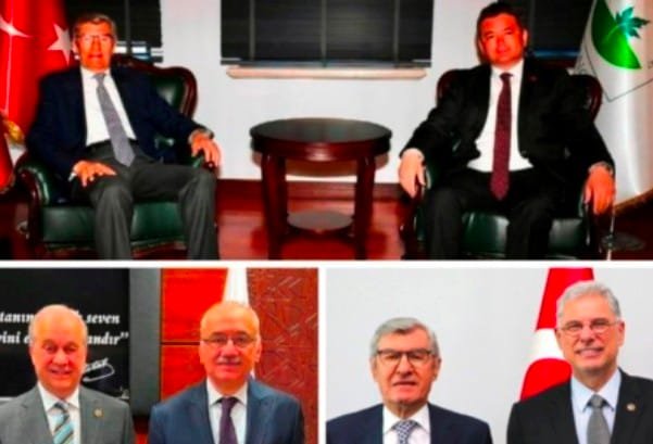 6 TURHAN TAYAN VE iSMAiL TATLIOĞLU’NUN ERKAN AYDIN, DENiZ DALGIÇ, ŞÜKRÜ ERDEM ZiYARETLERi 6 TURHAN TAYAN VE iSMAiL TATLIOĞLU’NUN ERKAN AYDIN, DENiZ DALGIÇ, ŞÜKRÜ ERDEM ZiYARETLERi
