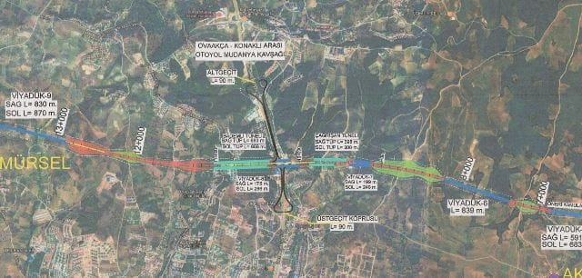 3 YENi ÇEVRE YOLU, KUZEY ÇEVRE YOLU GÜZERGAHI, KILAVUZ PLAN