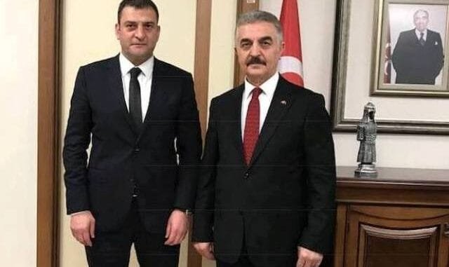 5 MHP GENEL SEKRETERi iSMET BÜYÜKATAMAN VE MHP iL BAŞKANI MUHAMMET TEKiN