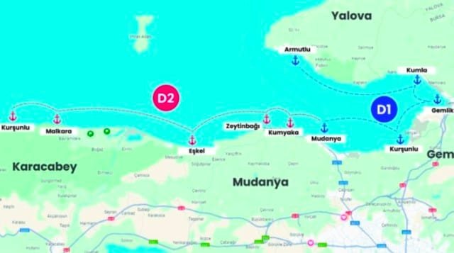 2 GEMLiK KÖRFEZi'NDE ŞEHiR HATLARI UYGULAMASI YENiDEN BAŞLIYOR