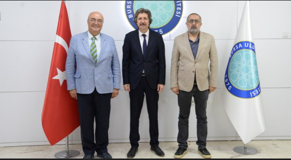 2 BURSA ULUDAĞ ÜNiVERSiTESi GELECEK YIL 50. YAŞINI KUTLAYACAK, BUÜA REKTÖRÜ FERUDUN YILMAZ, HiKMET SELAMi ŞAHiN, AHMET EMiN YILMAZ