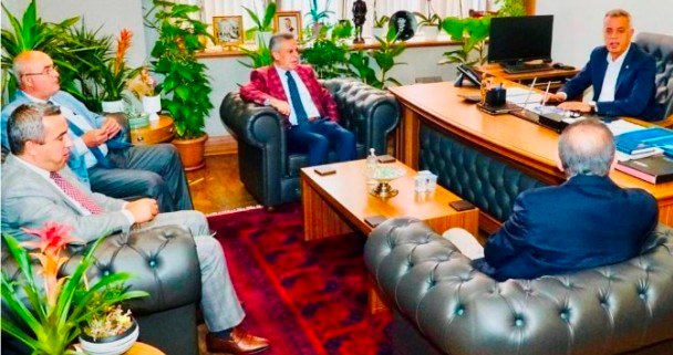 2 OLAY MEDYA BÜYÜKŞEHiR BELEDiYESi GENEL SEKRETER YARDIMCISI MEHMET YILDIZ ZiYARETi