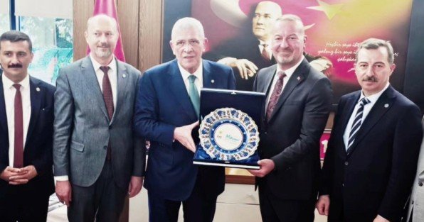 3 İYİ PARTİ GENEL BAŞKANI MISAVAT DERVİŞOĞLU, DR. MEHMET HASANOĞLU, SELÇUK TÜĞRKOĞLU, HASAN TOKTAŞ