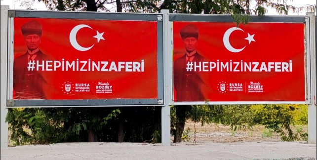 4 MUSTAFA BOZBEY 30 AĞUSTOS ZAFER BAYRAMI iÇiN HEPiMiZiN ZAFERi KUTLAMASI