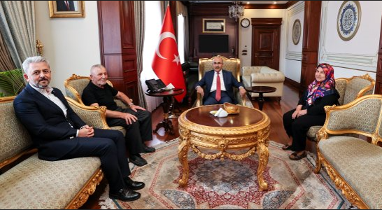 5 BÜYÜKŞEHİR ULAŞIM DAİRE BAŞKANI DOÇ. DR. MURAT KÜTÜKÇÜ TEMMUZDA VALİ MAHMUT DEMİRTAŞ'I ZİYARET ETTİ