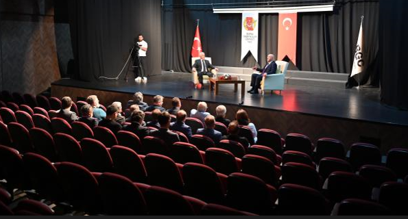 2 BAŞKAN MUSTAFA BOZBEY BGC BAŞKANLARLA YÜZ YÜZE PROGRAMINDA
