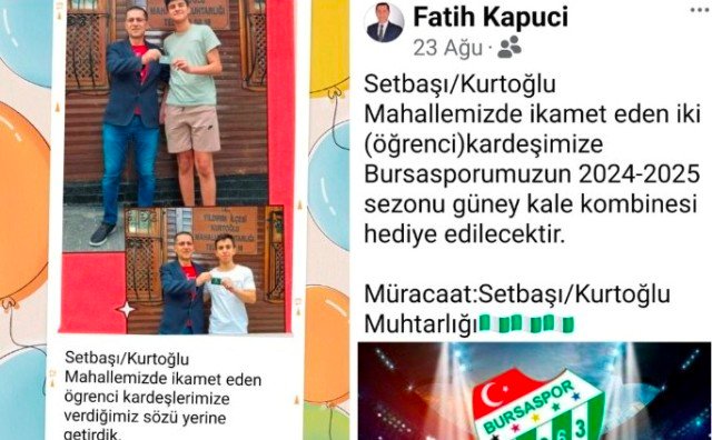 6 SETBAŞI KURDOĞLU MAHALLESİ MIHTARI FATİH KAPUCİ 2 ÖĞRENCİYE KOMBİNE BİLER VERDİ 6 SETBAŞI KURDOĞLU MAHALLESİ MIHTARI FATİH KAPUCİ 2 ÖĞRENCİYE KOMBİNE BİLER VERDİ