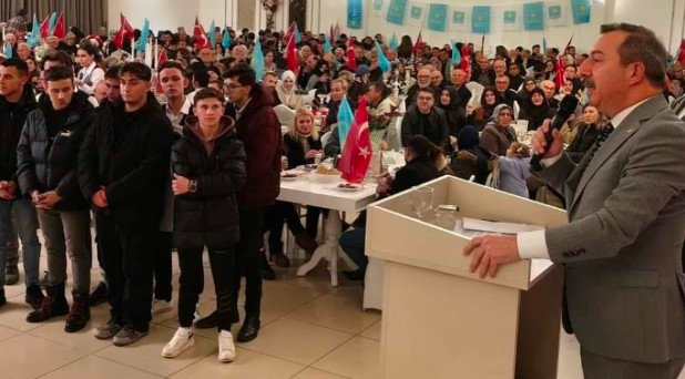 3 İYİ PARTİ İNEGÖL'DE 400 ÜYE KATILIMIYLA MORAL BULDU, HASAN TOKTAŞ, TURHAN ÇÖMEZ
