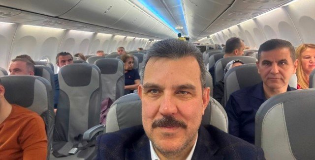4 BURSA HAVAYOLLARI ÇALIŞMA GRUBU ANTALYA UÇAĞINDA, DR. MUSTAFA ESGiN