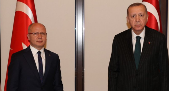 1 CUMHURBAŞKANI RECEP TAYYiP ERDOĞAN, AK PARTi iL BAŞKANI DAVUT GÜRKAN