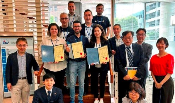 5 BURSA'NIN DEPREME DİRENÇLİ KENT OLMASI İÇİN JAPONYA'DA EĞİTİM ALDILAR