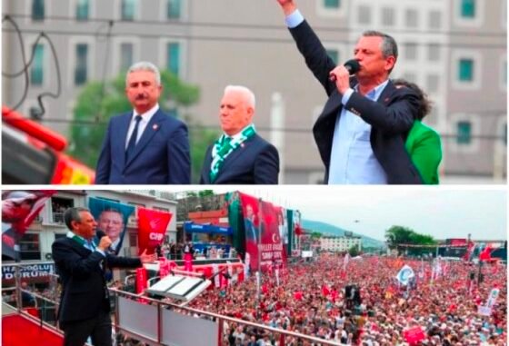1 CHP iL BAŞKANI NiHAT YEŞiLTAŞ, PAZAR GÜNÜ KENT MEYDANI'NDA YAPILAN MiTiNG iÇiN ÖZGÜR ÖZEL'iN TEŞEKKÜR ETTiĞiNi SÖYLLEDi