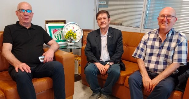 5 BURSA ERKEK LiSESi MEZUNLARI DERNEĞi BAŞKANI RECEP AYYYILDIZ, ATIF GÖRÜŞÜN, TEOMAN ALPER