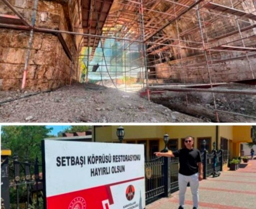 3 TARiHi SETBAŞI KÖPRÜSÜ TADiLAT BAŞLADI, KURDOĞLU MAHALLESi MUHTARI FATiH KAPUCi 3 TARiHi SETBAŞI KÖPRÜSÜ TADiLAT BAŞLADI, KURDOĞLU MAHALLESi MUHTARI FATiH KAPUCi