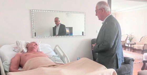 4 AK PARTİ BURSA MİLLETVEKİLİ MÜFİT AYDIN, 1 GÜN ÖNCE ZİYARET ETTİĞİ MEHMET AYDIN VEFATINA ÇOK ÜZÜLDÜ