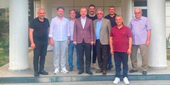 4 NİLÜFER KAYMAKAMI METİN SÜZEN ÇASİAD'I ZİYARET ETTİ