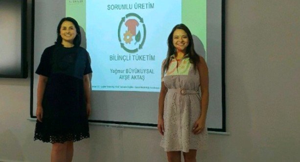 5 BUiKAD EĞiTiMCiLERi AYŞE AKTAŞ VE YAĞMUR BÜYÜKUYSAL KADIN KOOPERATiFLERiNEE EĞiTiM VERDiLER