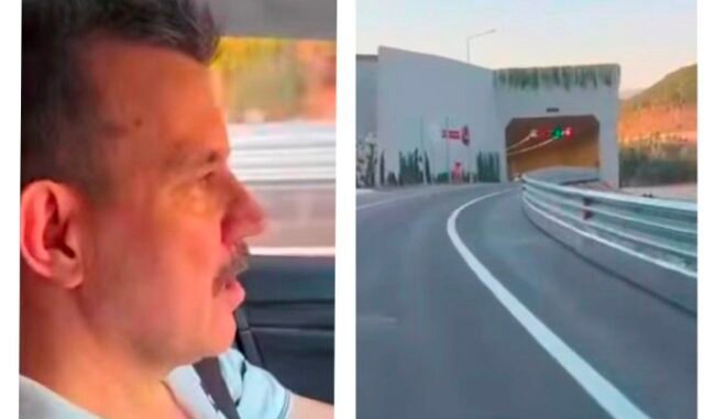 5 DR. MUSTAFA ESGİN DAĞ YOLU TÜNELİ'Nİ TEST ETTİ, DOĞANCI TÜNELİ