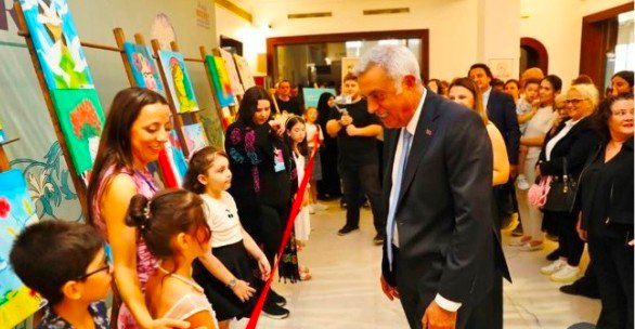 5 KÜLTÜR FABRİKASI GİBİ ÇALIŞAN BÜYÜKŞEHİR SANAT ATÖLYESİ YIL SONU SERGİSİ, MEHMET YILDIZ, ŞAFAK PALA