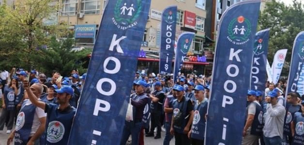 6 KOOP-iŞ 1003 SDYV'DE 10 BiN ÇALIŞAN iÇiN GREV KARARI ALDI