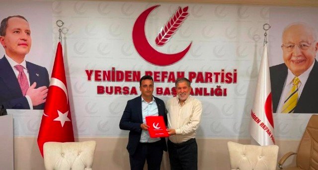6 YENİDEN REFAH PARTİSİ KARACABEY İLÇE BAŞKANI AYDIN KÖKSAL OLDU