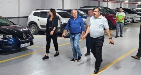 2 HANLAR BÖLGESİ KAPALI OTOPARKI AÇILDI
