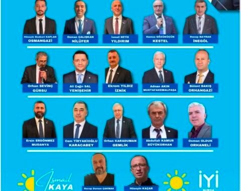 3 iYi PARTi KONGRELERiNDE SEÇiLEN iLÇE BAŞKANLARI